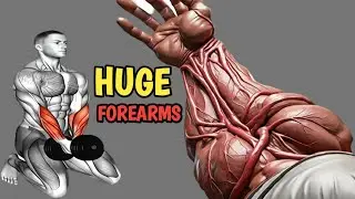 5 Must-Do Exercises For Huge & Massive Forearms 💪 | 100% Effective