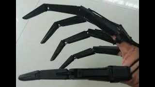 I Made Articulated Finger Claws Extensions. You can do it too!