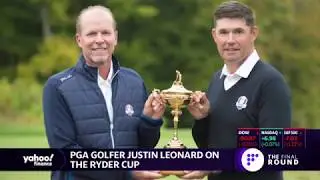PGA Golfer Justin Leonard on how fans are a 'big part' of the golf experience