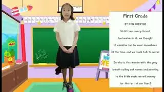 First Grade by Ron Koertge | Poem Interpretation by Sofia Adah | Grade1