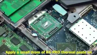 How to replace thermal pad and paste on Acer Aspire 7520g laptops