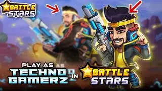 BATTLE STARS GAMEPLAY | TECHNO GAMERZ CHARACTER | NEW MULTIPLAYER GAME