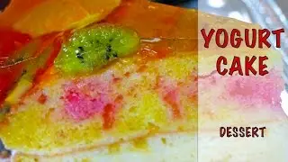 Yogurt cake recipe/ Dessert / Simple cooking with Julia Ride