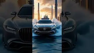 Futuristic Luxury Yachts Sailing Through Giant Ocean Waves | Ultra-Realistic 3D Animation