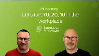 Let's talk 70 20 10 in the workplace