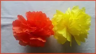 DIY Holiday Decoration Ideas - How to Make Crepe Paper Balls