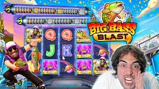 SPIKE VIDEO 🔵 - Crazy Spins on the New BIG BASS BLAST 🎣⚡🎰 at MAX BET 💸