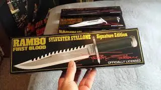 09-Rambo: Master Cutlery 'MASTERPIECE' Knife Collection 2018'..