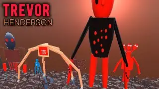 Trevor Henderson Size Comparison | RED DOT VS BREAKING NEWS MONSTER #monster