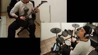 METALLICA MOTH INTO FLAME DRUM COVER