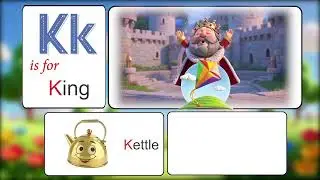 MY ALPHABET (READING & WRITING) BOOK-B | 11  K IS FOR KING