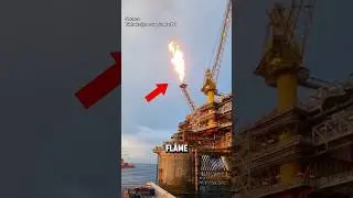 Is the Fire Above the Oil Drilling Site Dangerous? 😨