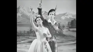 Lucette Aldous and Flemming Flindt - Two Sections from ‘La Sylphide’