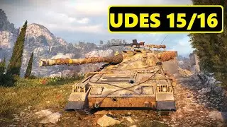 UDES 15/16. 10k dmg, 5 kills. World of Tanks Top Replays.