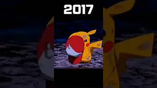 #pikachu 1997 VS 2017 VS 2019 #pikachu evolution #yt #viral #shorts 😊😊