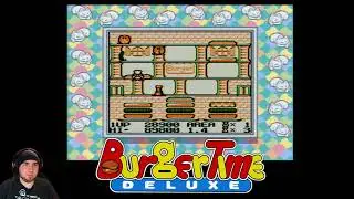 hyperM plays...Burger Time Deluxe (Super Gameboy)