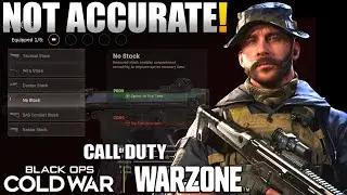 More Warzone Attachments that are Not Accurate on Cold War Guns | Best Hipfire Attachments