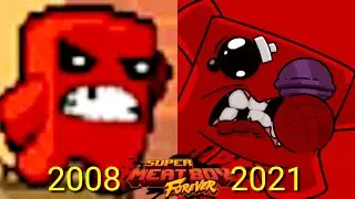 Evolution of Super Meat Boy Games 2008~2021