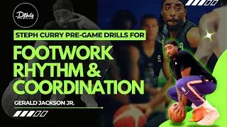 Steph Curry pre-game Drills for Footwork Rhythm & Coordination | Gerald Jackson Jr.