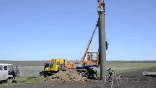 БКМ-2032 установка сваи-оболочки