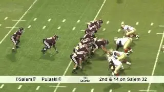 Salem Spartans vs. Pulaski Cty Cougars-111612:  1st Half