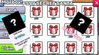 ONE NIGHT OF AFK IN PS99 GOT ME THIS MUCH SECRET SANTA GIFTS! | Pet Simulator 99