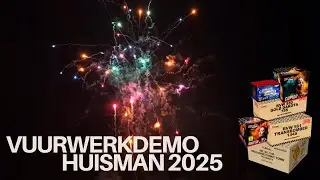 Vuurwerk Demo Huisman 2025