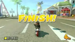 Steam Deck Emu | Mario Kart 8 (Cemu) Flower Cup 150cc Gameplay | No Commentary
