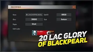 Free Fire Best Guild Black Peral On Fire 🔥 My Op Guild