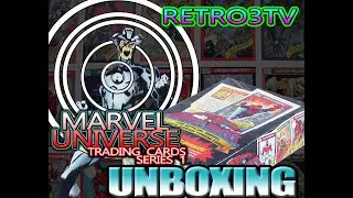 Retro3TV - Impel 1990 Marvel Universe Trading Cards Unboxing