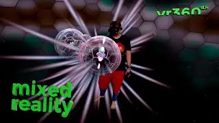Squingle - Psychedelic VR Puzzle inside liquid crystal mazes | MIXED REALITY & FPV Gameplay