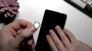REDMI Note 15 5G &mdash; Как вставить SIM-карту
