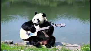 AI Panda Singing | Panda | Artificial Intelligence | Beautiful Singing | Entertainment