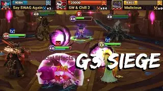 Fei Brings the KUNG FU COMBOS!! vs. SW & Chill 2 and Malicious (G3 Siege - Summoners War)
