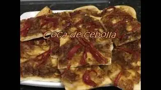 COCA DE CEBOLLA
