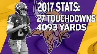New Vikings QB Kirk Cousins 2017 Season Highlights | NFL