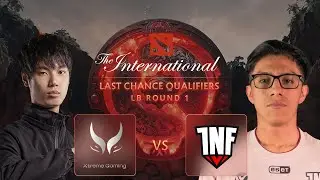 XTREME GAMING VS INFAMOUS | THE INTERNATIONAL 11 LAST CHANCE QUALIFIER