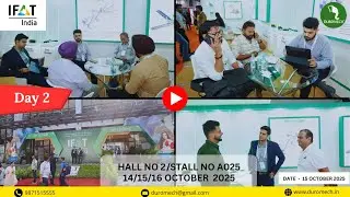 Day 2 | Duromech at IFAT India 2025 &ndash; The Energy Keeps Rising! 🚀