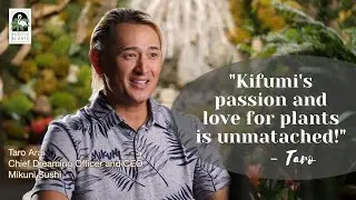 Taro Arai of Mikuni Sushi on Exotic Plants and Kifumi [2020]
