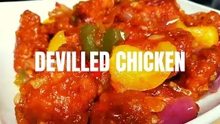 How to Make Devilled Chicken | Devilled Chicken Recipe | Chili Chicken | Spicy Chicken Fry
