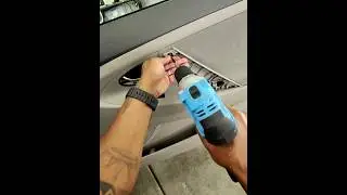How To: Remove the front door panel on a 2009 Toyota Camry #diy #windowtint #howto #fyp