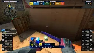 INSANE FANS REACTION TO clutch from perfecto to win map vs FAZE