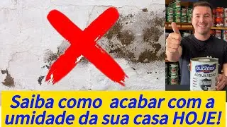 Acabe com a UMIDADE da sua parede com o ACQUA RESIST!