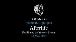 YESHIVAH HIGHLIGHTS AFTERLIFE 31 MAY 2019