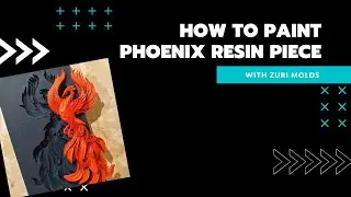 How to Paint Resin Phoenix from Zuri Moldsl