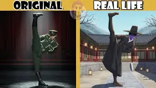 Jinu with Trend Dance 🔥 | KPop Demon Hunters Animation | Original vs Plush Toys