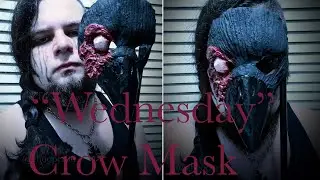 D.I.Y. &ldquo;Wednesday&rdquo; Inspired Crow Mask | Zaknafein Aconite