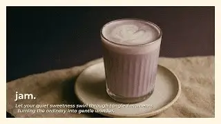 taro latte. &bull; relaxing lofi mix for chilling by jam.