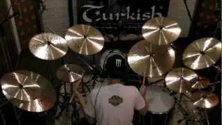 Turkish Cymbals Brasil - Linha Classic - Set 1 - Demétrius Locks