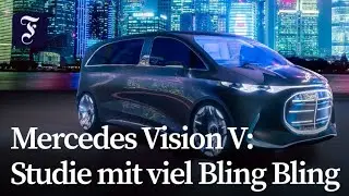 Mercedes Vision V: Studie mit viel Bling-Bling | F.A.Z.